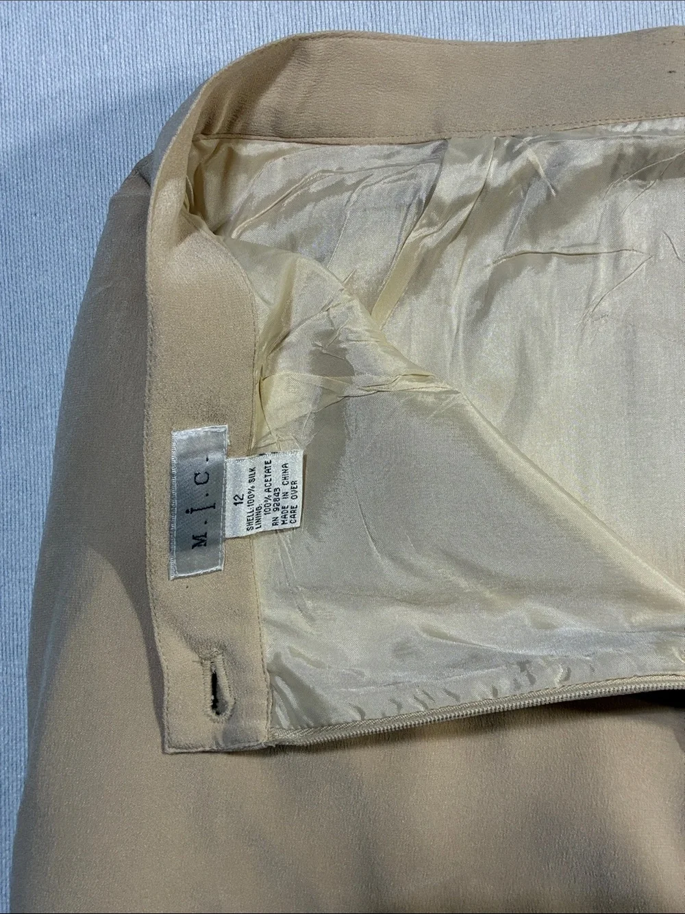 Classic Tan Pencil Skirt - Women's Professional Skirt